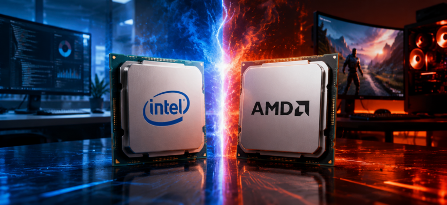 Сравнение Intel и AMD: какой процессор лучше для работы и игр