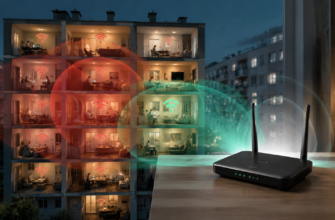 Как уменьшить «заполнение канала» в Wi-Fi 2.4 ГГц в многоквартирном доме